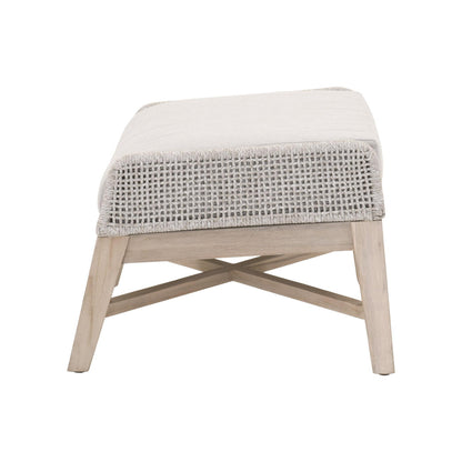 Essentials For Living - Woven - Outdoor  Tapestry Outdoor Footstool - 6851FS.WTA/PUM/GT_CLOSEOUT view 3