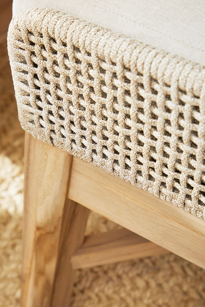 Essentials For Living - Woven - Outdoor  Tapestry Outdoor Footstool - 6851FS.WTA/PUM/GT_CLOSEOUT view 7
