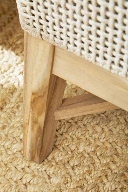 Essentials For Living - Woven - Outdoor  Tapestry Outdoor Footstool - 6851FS.WTA/PUM/GT_CLOSEOUT view 8