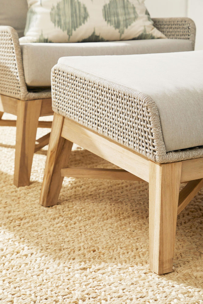 Essentials For Living - Woven - Outdoor  Tapestry Outdoor Footstool - 6851FS.WTA/PUM/GT_CLOSEOUT view 11