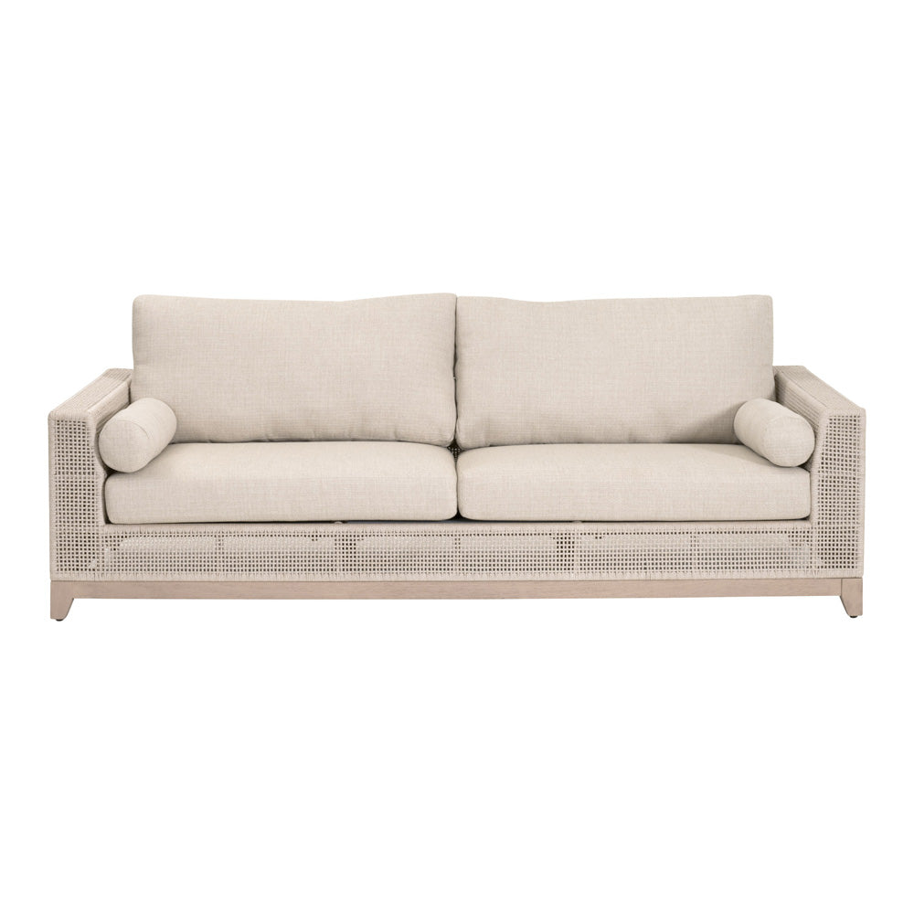 Essentials For Living - Woven - Outdoor  Tropez Outdoor 90" Sofa - 6843.OAT/ECR/W-ET view 1