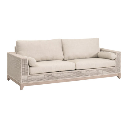 Essentials For Living - Woven - Outdoor  Tropez Outdoor 90" Sofa - 6843.OAT/ECR/W-ET view 2