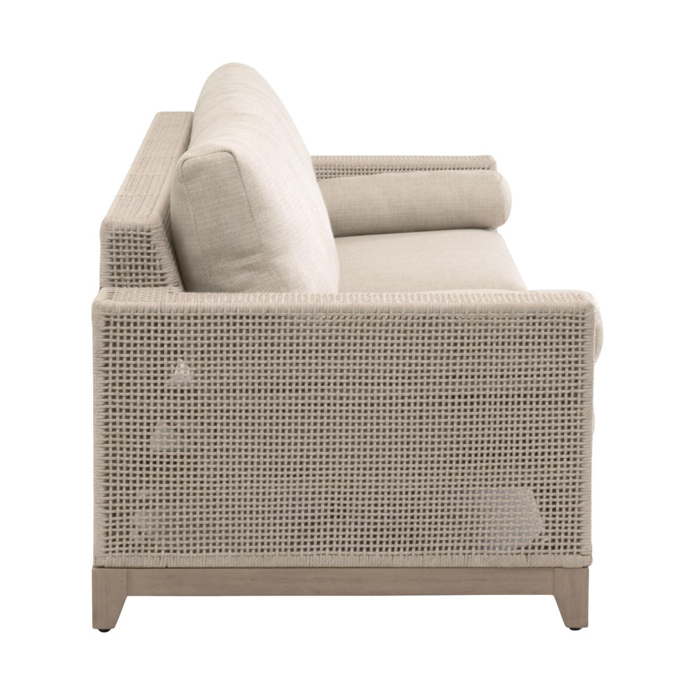 Essentials For Living - Woven - Outdoor  Tropez Outdoor 90" Sofa - 6843.OAT/ECR/W-ET view 3