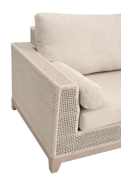 Essentials For Living - Woven - Outdoor  Tropez Outdoor 90" Sofa - 6843.OAT/ECR/W-ET view 6