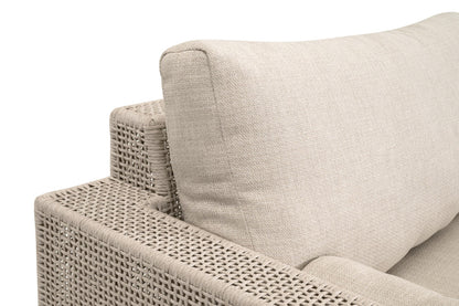 Essentials For Living - Woven - Outdoor  Tropez Outdoor 90" Sofa - 6843.OAT/ECR/W-ET view 8