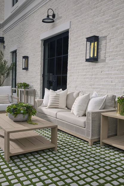 Essentials For Living - Woven - Outdoor  Tropez Outdoor 90" Sofa - 6843.OAT/ECR/W-ET view 10