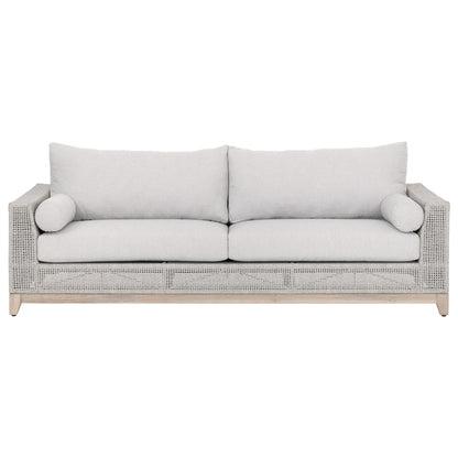 Essentials For Living - Woven - Outdoor  Tropez Outdoor 90" Sofa - 6843.WTA/PUM/GT view 1