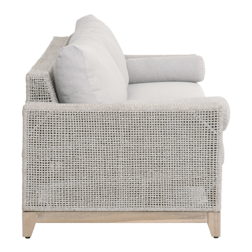 Essentials For Living - Woven - Outdoor  Tropez Outdoor 90" Sofa - 6843.WTA/PUM/GT view 3