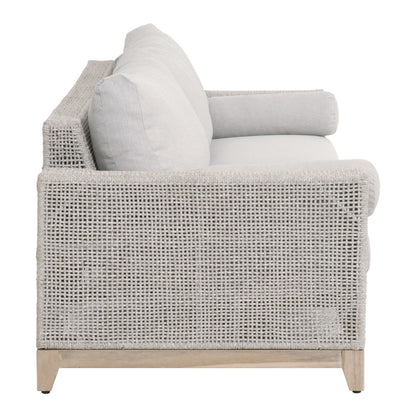Essentials For Living - Woven - Outdoor  Tropez Outdoor 90" Sofa - 6843.WTA/PUM/GT view 3