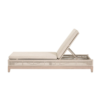 Essentials For Living - Woven - Outdoor  Tropez Outdoor Chaise Lounge - 6845-NS.OAT/ECR/W-ET view 3