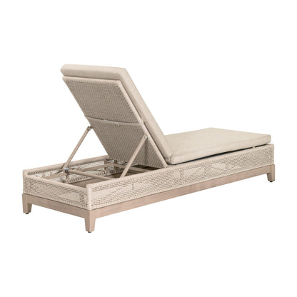 Essentials For Living - Woven - Outdoor  Tropez Outdoor Chaise Lounge - 6845-NS.OAT/ECR/W-ET view 4