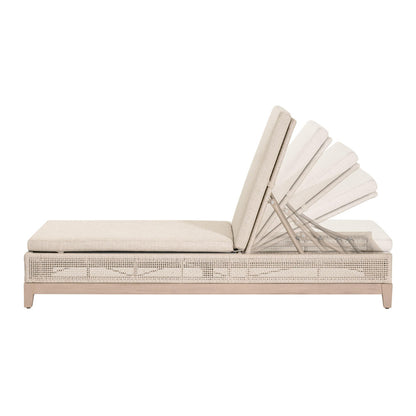 Essentials For Living - Woven - Outdoor  Tropez Outdoor Chaise Lounge - 6845-NS.OAT/ECR/W-ET view 5