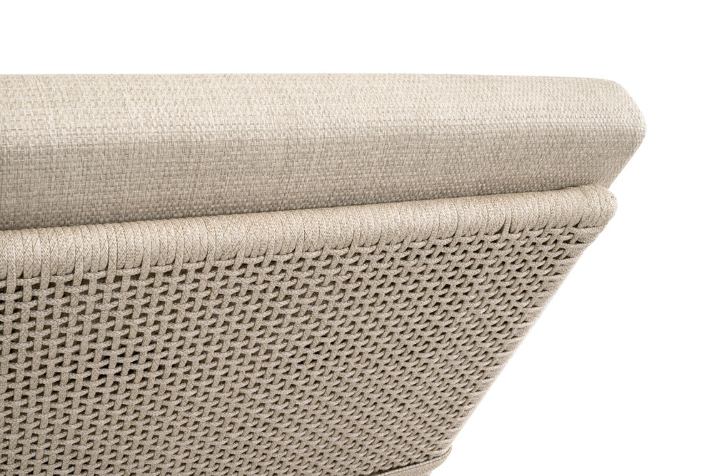 Essentials For Living - Woven - Outdoor  Tropez Outdoor Chaise Lounge - 6845-NS.OAT/ECR/W-ET view 8