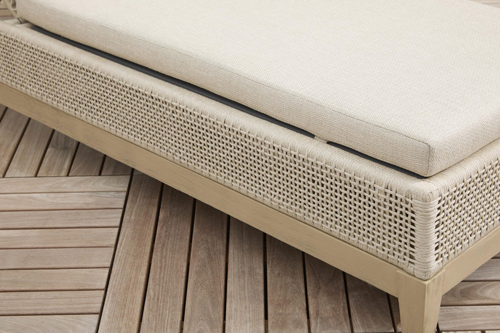 Essentials For Living - Woven - Outdoor  Tropez Outdoor Chaise Lounge - 6845-NS.OAT/ECR/W-ET view 10