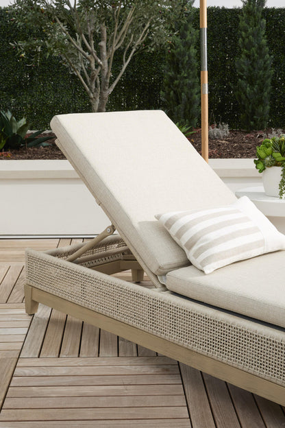 Essentials For Living - Woven - Outdoor  Tropez Outdoor Chaise Lounge - 6845-NS.OAT/ECR/W-ET view 12
