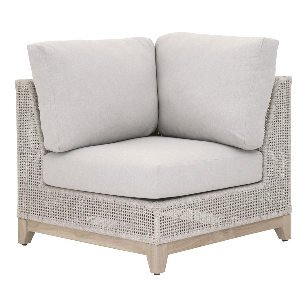 Essentials For Living - Woven - Outdoor  Tropez Outdoor Modular Corner Sofa - 6843-CRN.WTA/PUM/GT_CLOSEOUT view 1