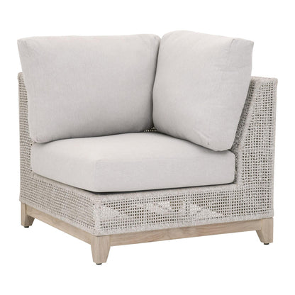 Essentials For Living - Woven - Outdoor  Tropez Outdoor Modular Corner Sofa - 6843-CRN.WTA/PUM/GT_CLOSEOUT view 2