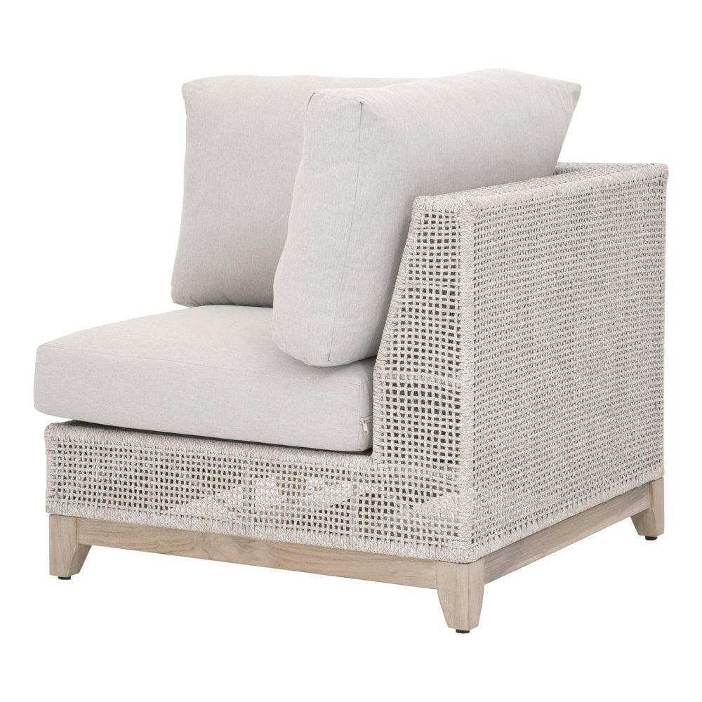 Essentials For Living - Woven - Outdoor  Tropez Outdoor Modular Corner Sofa - 6843-CRN.WTA/PUM/GT_CLOSEOUT view 4