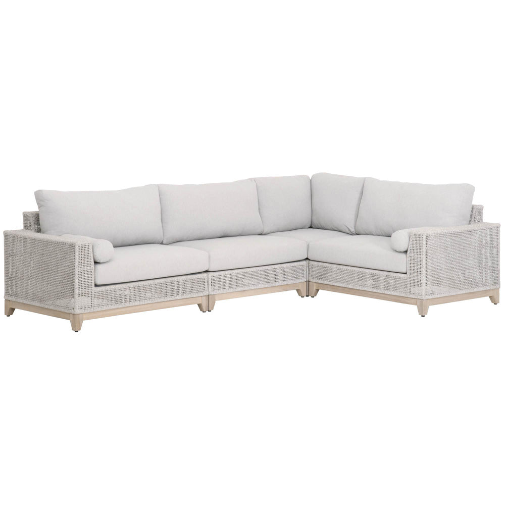 Essentials For Living - Woven - Outdoor  Tropez Outdoor Modular Corner Sofa - 6843-CRN.WTA/PUM/GT_CLOSEOUT view 6