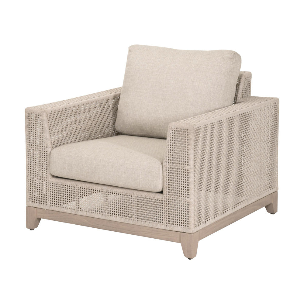 Essentials For Living - Woven - Outdoor  Tropez Outdoor Sofa Chair - 6843-1.OAT/ECR/W-ET view 2