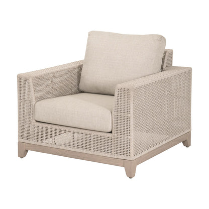 Essentials For Living - Woven - Outdoor  Tropez Outdoor Sofa Chair - 6843-1.OAT/ECR/W-ET view 2
