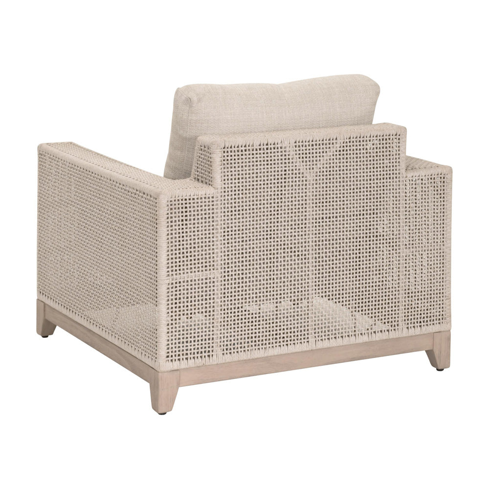 Essentials For Living - Woven - Outdoor  Tropez Outdoor Sofa Chair - 6843-1.OAT/ECR/W-ET view 4