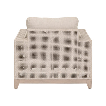 Essentials For Living - Woven - Outdoor  Tropez Outdoor Sofa Chair - 6843-1.OAT/ECR/W-ET view 5
