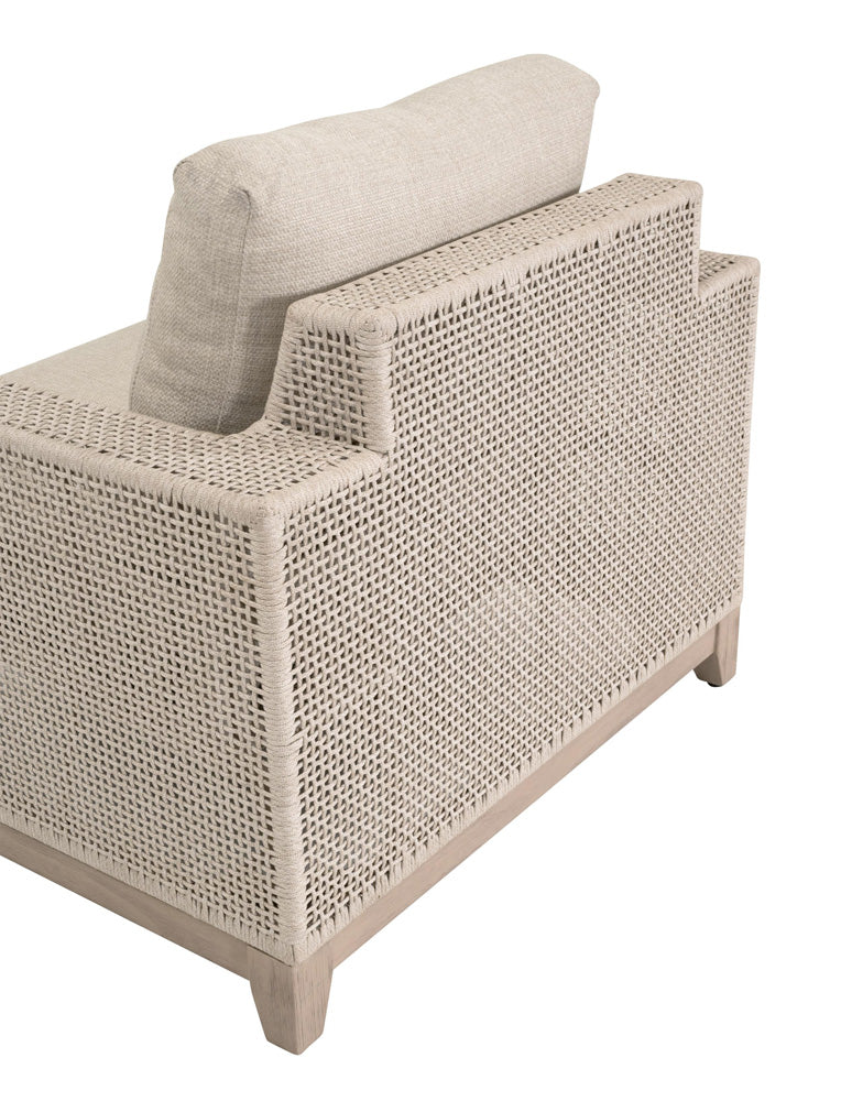 Essentials For Living - Woven - Outdoor  Tropez Outdoor Sofa Chair - 6843-1.OAT/ECR/W-ET view 7