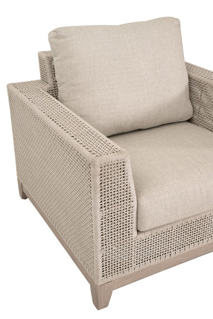 Essentials For Living - Woven - Outdoor  Tropez Outdoor Sofa Chair - 6843-1.OAT/ECR/W-ET view 8