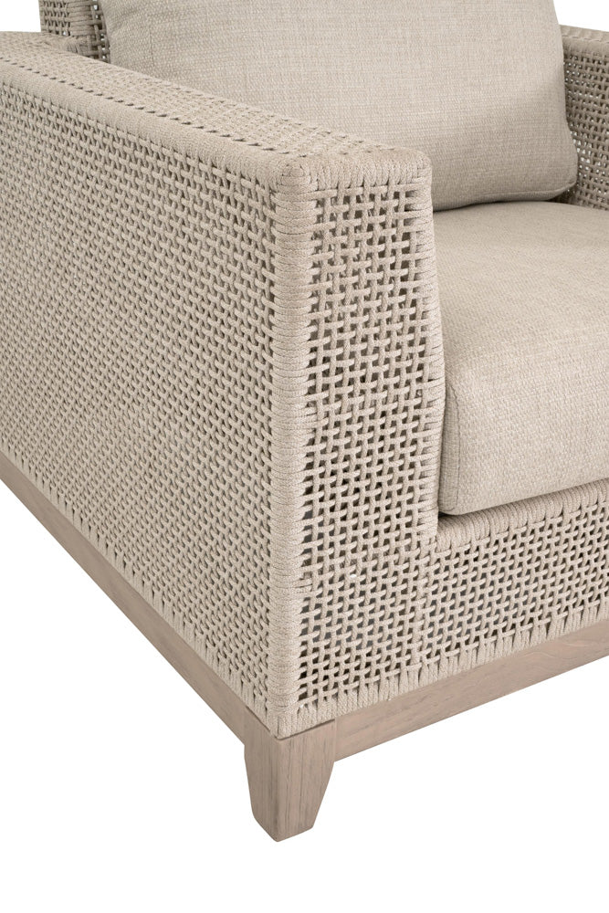 Essentials For Living - Woven - Outdoor  Tropez Outdoor Sofa Chair - 6843-1.OAT/ECR/W-ET view 9