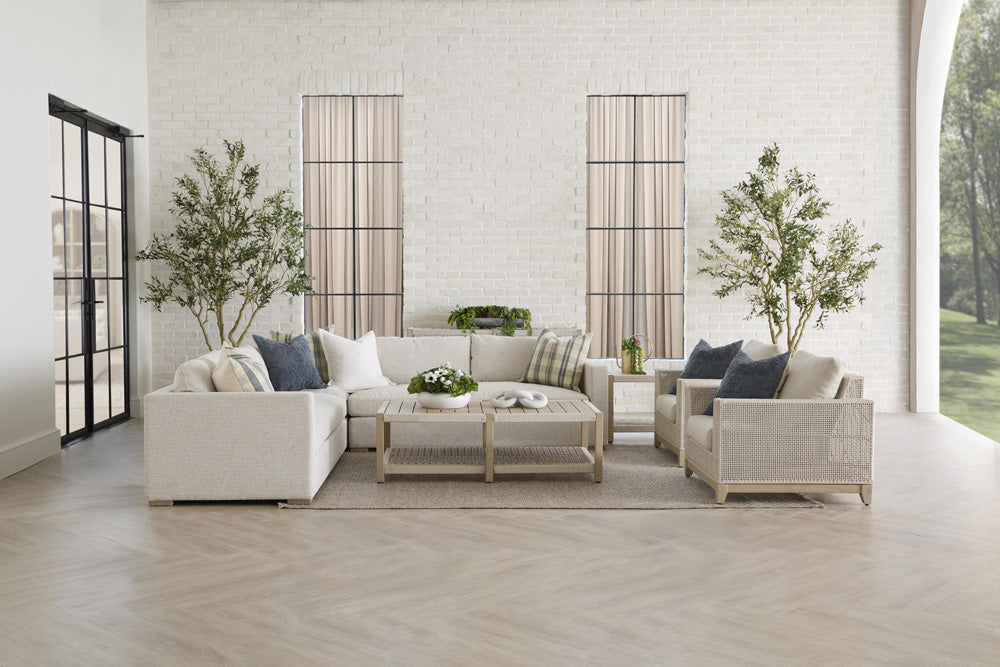 Essentials For Living - Woven - Outdoor  Tropez Outdoor Sofa Chair - 6843-1.OAT/ECR/W-ET view 11