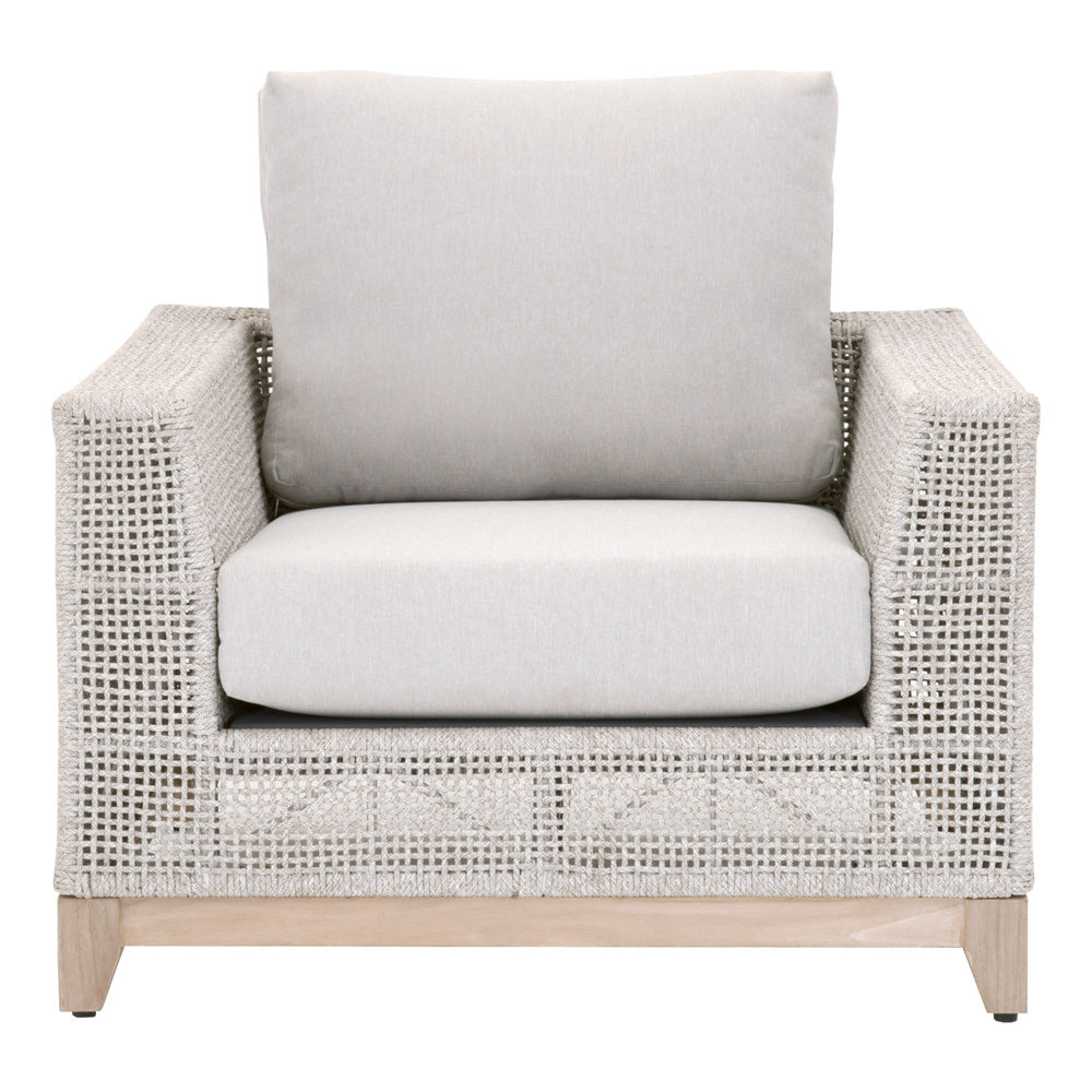 Essentials For Living - Woven - Outdoor  Tropez Outdoor Sofa Chair - 6843-1.WTA/PUM/GT view 1
