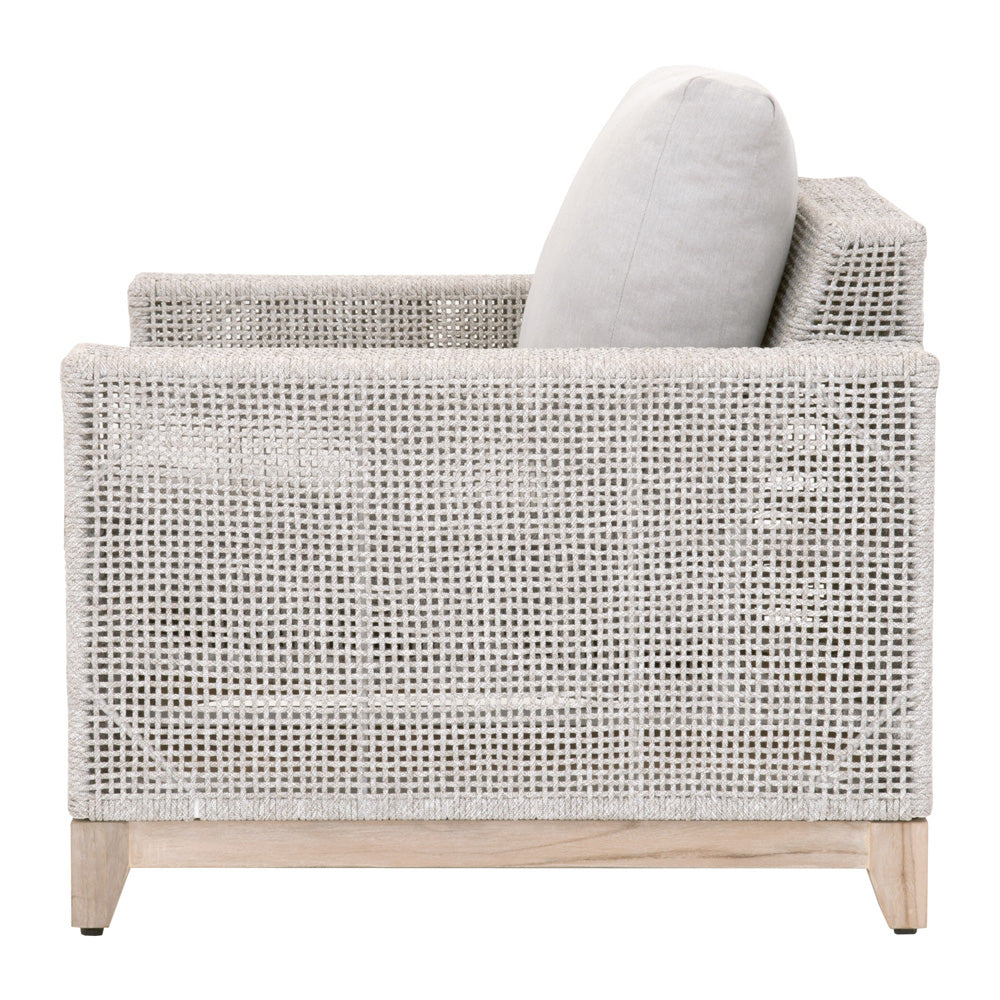 Essentials For Living - Woven - Outdoor  Tropez Outdoor Sofa Chair - 6843-1.WTA/PUM/GT view 3