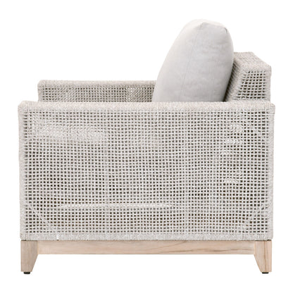 Essentials For Living - Woven - Outdoor  Tropez Outdoor Sofa Chair - 6843-1.WTA/PUM/GT view 3