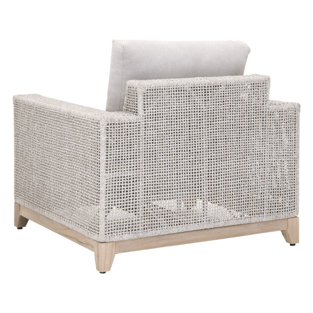 Essentials For Living - Woven - Outdoor  Tropez Outdoor Sofa Chair - 6843-1.WTA/PUM/GT view 4