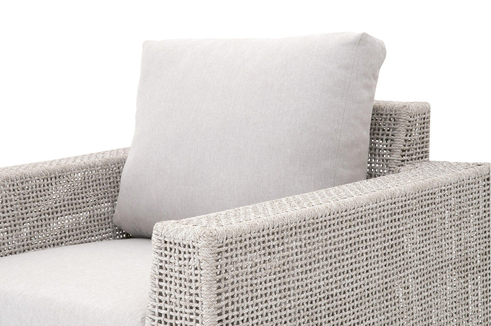 Essentials For Living - Woven - Outdoor  Tropez Outdoor Sofa Chair - 6843-1.WTA/PUM/GT view 7
