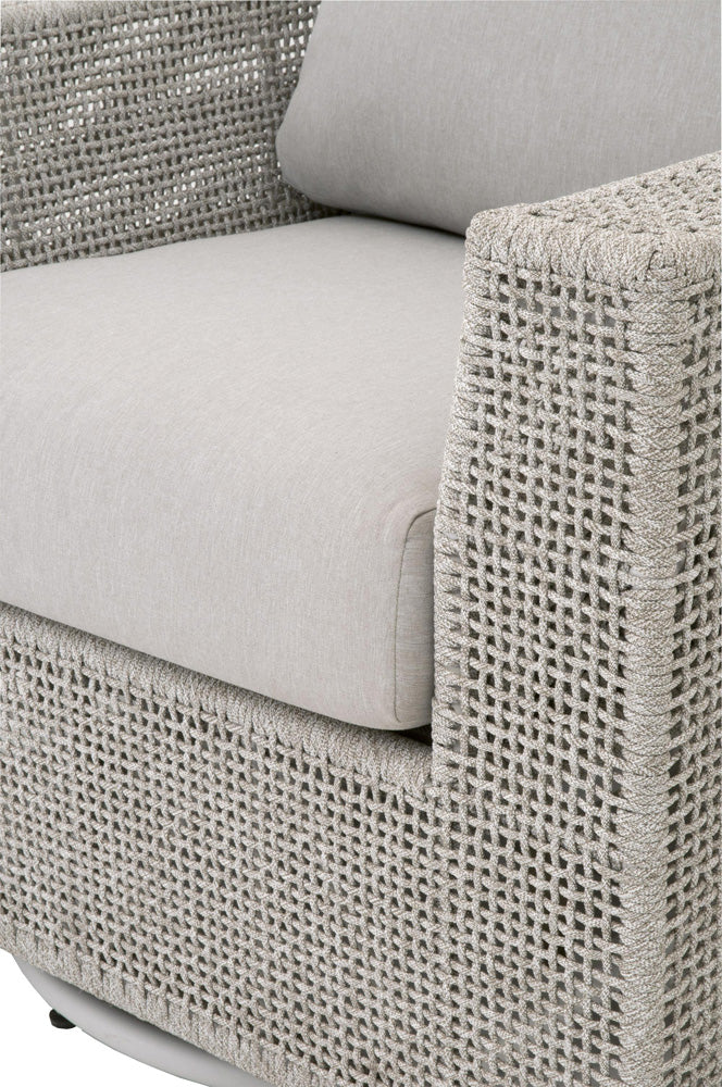 Essentials For Living - Woven - Outdoor  Tropez Outdoor Swivel Rocker Sofa Chair - 6843-1SRCK.WTA/PUM view 6