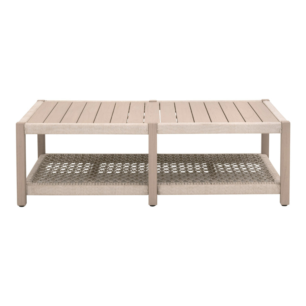 Essentials For Living - Woven - Outdoor  Wrap Outdoor Coffee Table - 6870.OAT/W-ET view 1