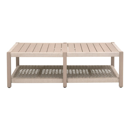Essentials For Living - Woven - Outdoor  Wrap Outdoor Coffee Table - 6870.OAT/W-ET view 1