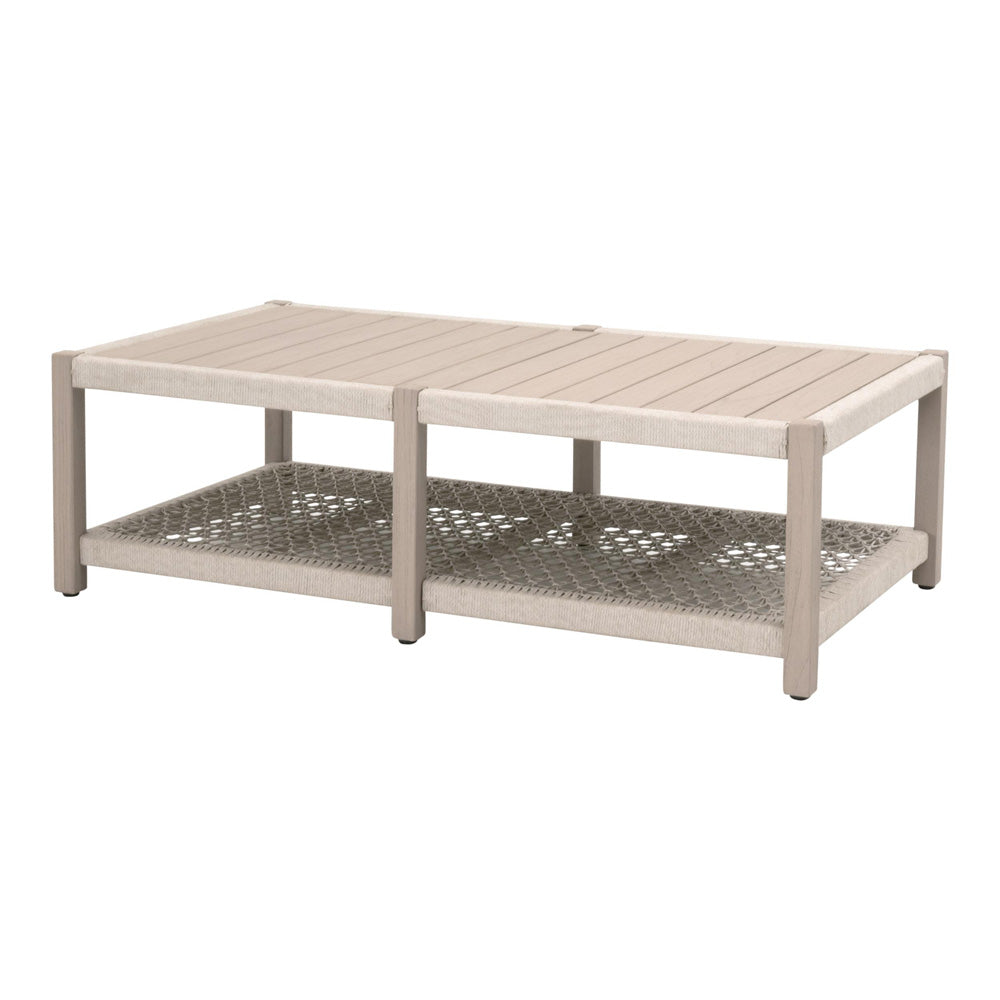 Essentials For Living - Woven - Outdoor  Wrap Outdoor Coffee Table - 6870.OAT/W-ET view 2