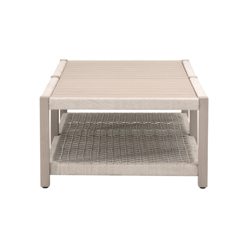 Essentials For Living - Woven - Outdoor  Wrap Outdoor Coffee Table - 6870.OAT/W-ET view 3