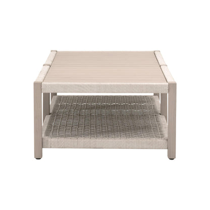Essentials For Living - Woven - Outdoor  Wrap Outdoor Coffee Table - 6870.OAT/W-ET view 3