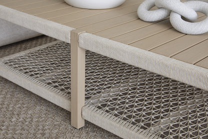 Essentials For Living - Woven - Outdoor  Wrap Outdoor Coffee Table - 6870.OAT/W-ET view 8
