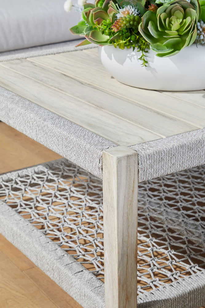 Essentials For Living - Woven - Outdoor  Wrap Outdoor Coffee Table - 6870.WTA/GT_CLOSEOUT view 6