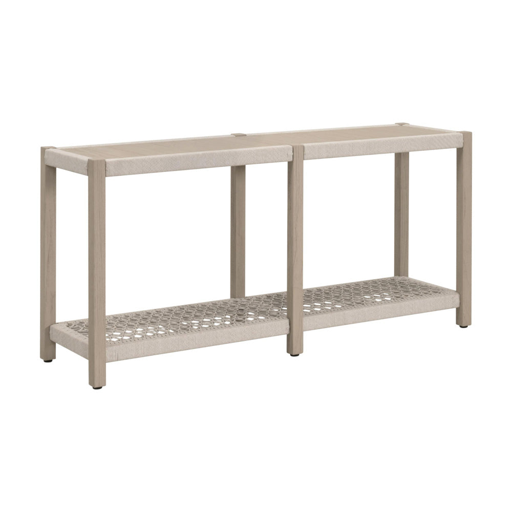 Essentials For Living - Woven - Outdoor  Wrap Outdoor Console Table - 6873.OAT/W-ET view 2