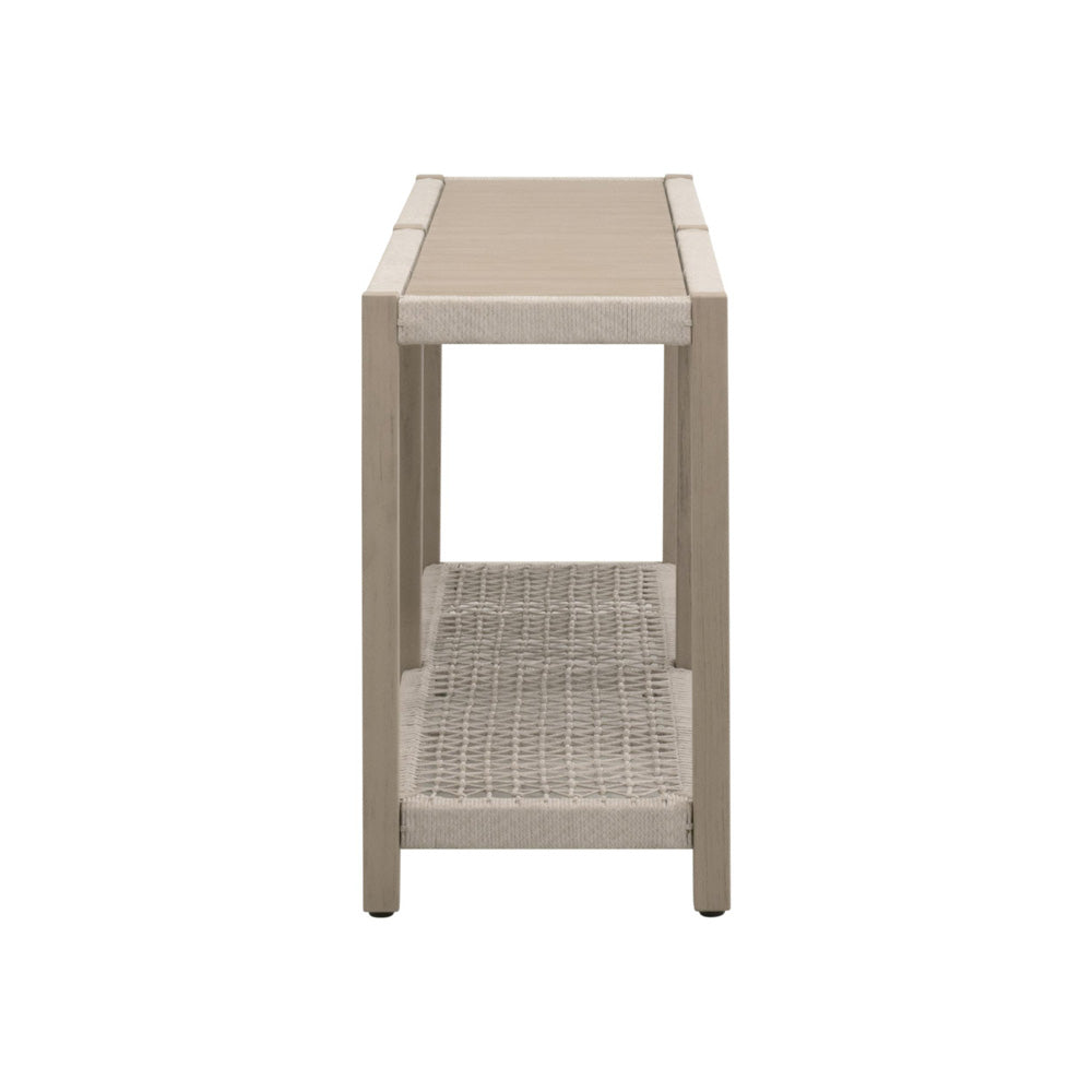 Essentials For Living - Woven - Outdoor  Wrap Outdoor Console Table - 6873.OAT/W-ET view 3