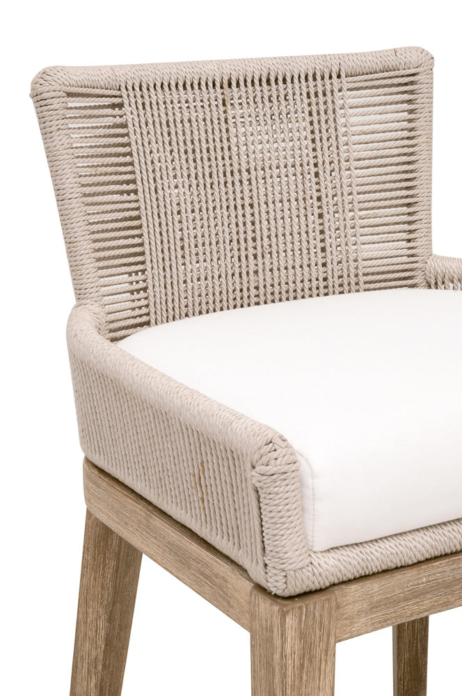 Essentials For Living - Woven Overlay Counter Stool - 6859CS.OYS/LPPRL/NG view 7