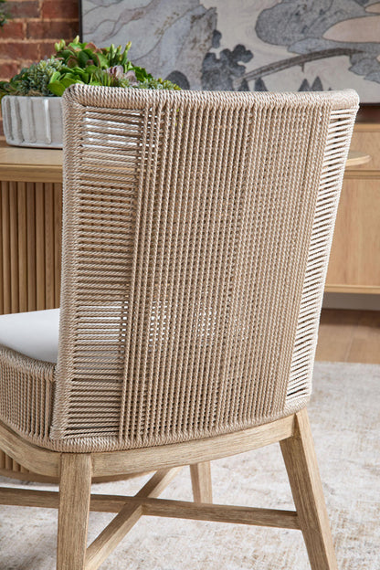Essentials For Living - Woven Overlay Dining Chair, Set of 2 - 6859.OYS/LPPRL/NG view 9