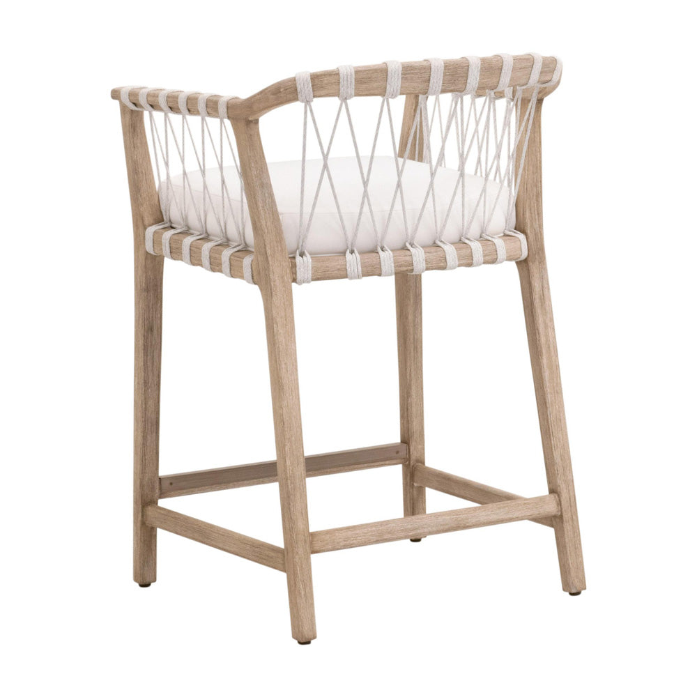 Essentials For Living - Woven Pacific Counter Stool - 6800CS.WHT/LPPRL/NG view 4
