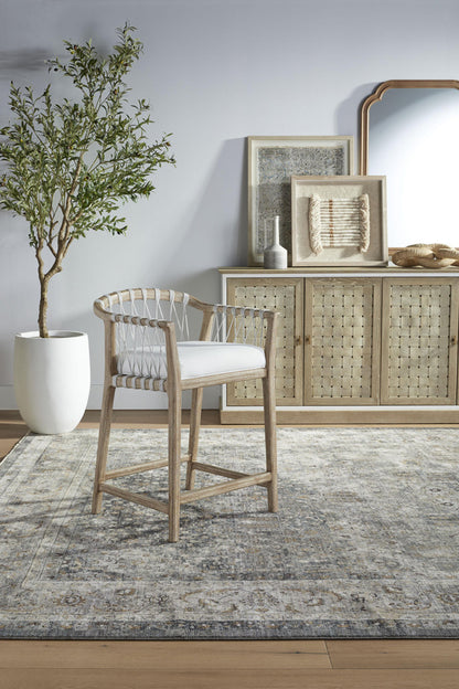 Essentials For Living - Woven Pacific Counter Stool - 6800CS.WHT/LPPRL/NG view 9